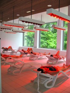 Relaxing Area at Thermes de Spa
