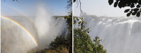 Victoria Falls Collage by Susan Manlin Katzman