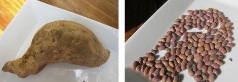 Zambian Sweet Potato and Beans