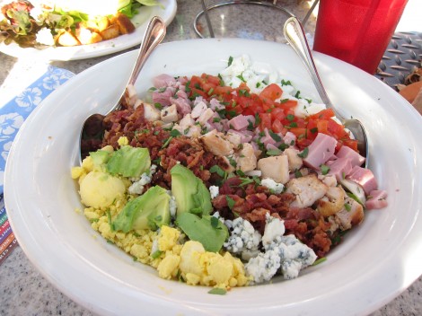 Cobb Salad at Paradise Cove/Susan Manlin Katzman