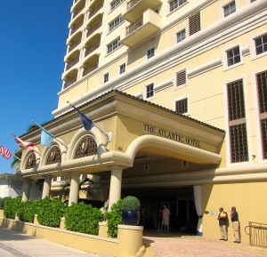 Exterior of The Atlantic Hotel & Spa in Fort Lauderdale