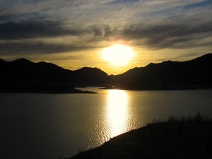 Sunset on Lake Mead by Susan Manlin Katzman