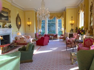 The Drawing Room at Inverlochy Castle Hotel