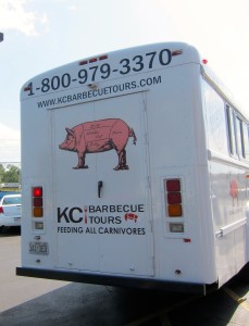 KC Barbecue Tours Bus by Susan Manlin Katzman