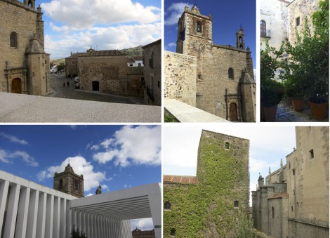 Views of Caceres from Atrio