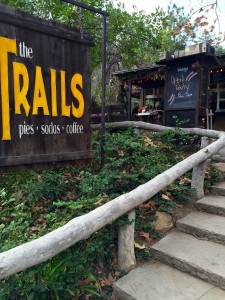 Trails Sign by Susan Manlin Katzman