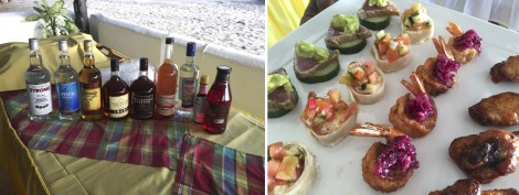 Rum and Canapés at Anse Chastanet