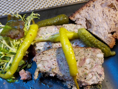 Country-style pate at Les Cocottes by Susan Manlin Katzman