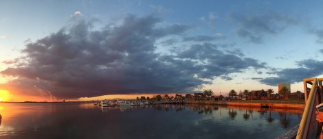 Lake Charles at Sunset by Susan Manlin Katzman