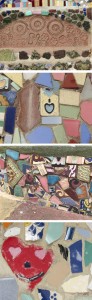 Collage Details at Watts Tower by Susan Manlin Katzman