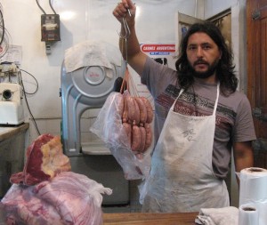 A butcher shop in Buenos Aires