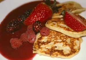 Pancakes from Mii amo Spa