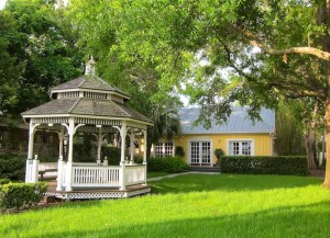 Gazebo and Camellia Hall