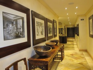 Hallway of Saxon Hotel 