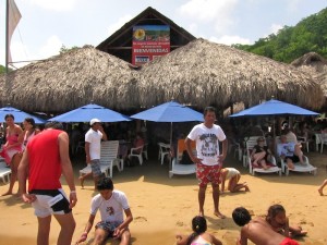 Front Door of Restaurant El Camaron Gigante 