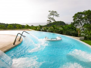 Hydrotherapy Pool at Secrets Huatulco Spa by Susan Manlin Katzman