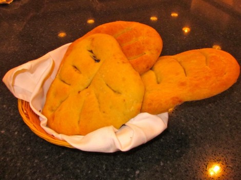 Three Loaves Fougasse