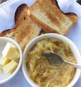 Sweet Potato Jam for Morning Toast.