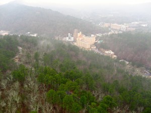 Mountain View of Hot Springs