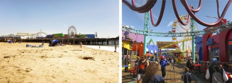 Santa Monica Pier by Susan Manlin Katzman