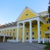 Facade of Lake Yellowstone Hotel by Susan Manlin Katzman