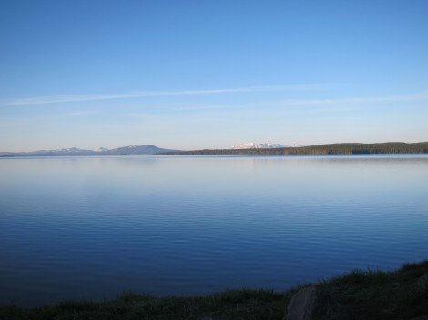 Yellowstone Lake by Susan Manlin Katzman