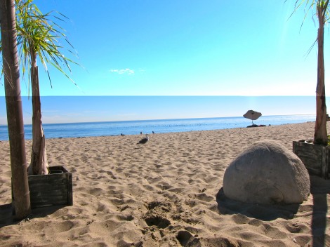 Beach at Paradise Cove by Susan Manlin Katzman