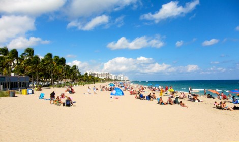 Florida Beach by Susan Manlin Katzman 