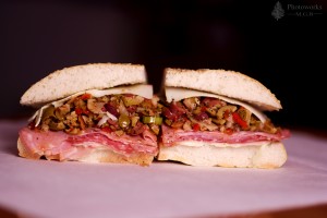 Muffuletta Photo by Maya Gann-Bociek