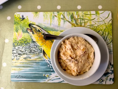 Smoked Salmon Pate at Inverawe Cafe