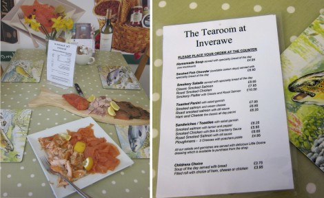 Inverawe Cafe Menu