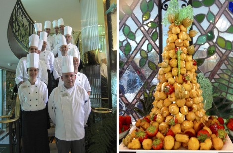 Chefs and Dessert on the S.S. Catherine