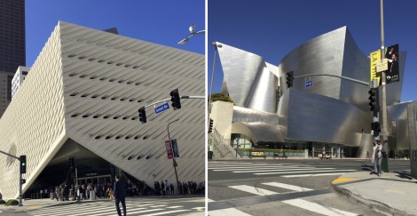 The Broad and Walt Disney Concert Hall