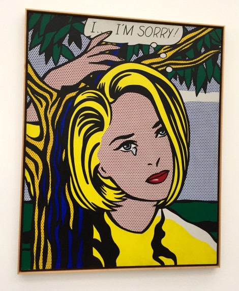 Roy Lichtenstein's I...I'm Sorry!