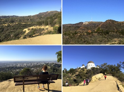 Trails at Griffith Park Collage by Susan Manin Katzman