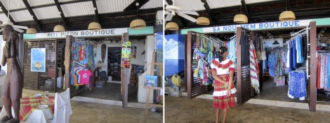 Boutiques at Anse Castanet by Susan Manlin Katzman