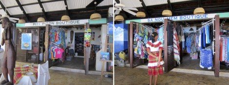 Boutiques at Anse Castanet by Susan Manlin Katzman