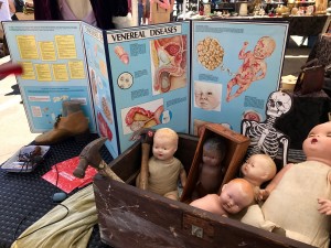 Oddities at Rose Bowl Flea Market by Susan Manlin Katzman