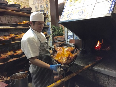 Original Oven at Botín by Susan Manlin Katzman