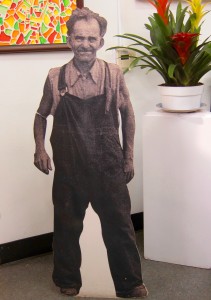 Cardboard Cutout of Simon Rodia