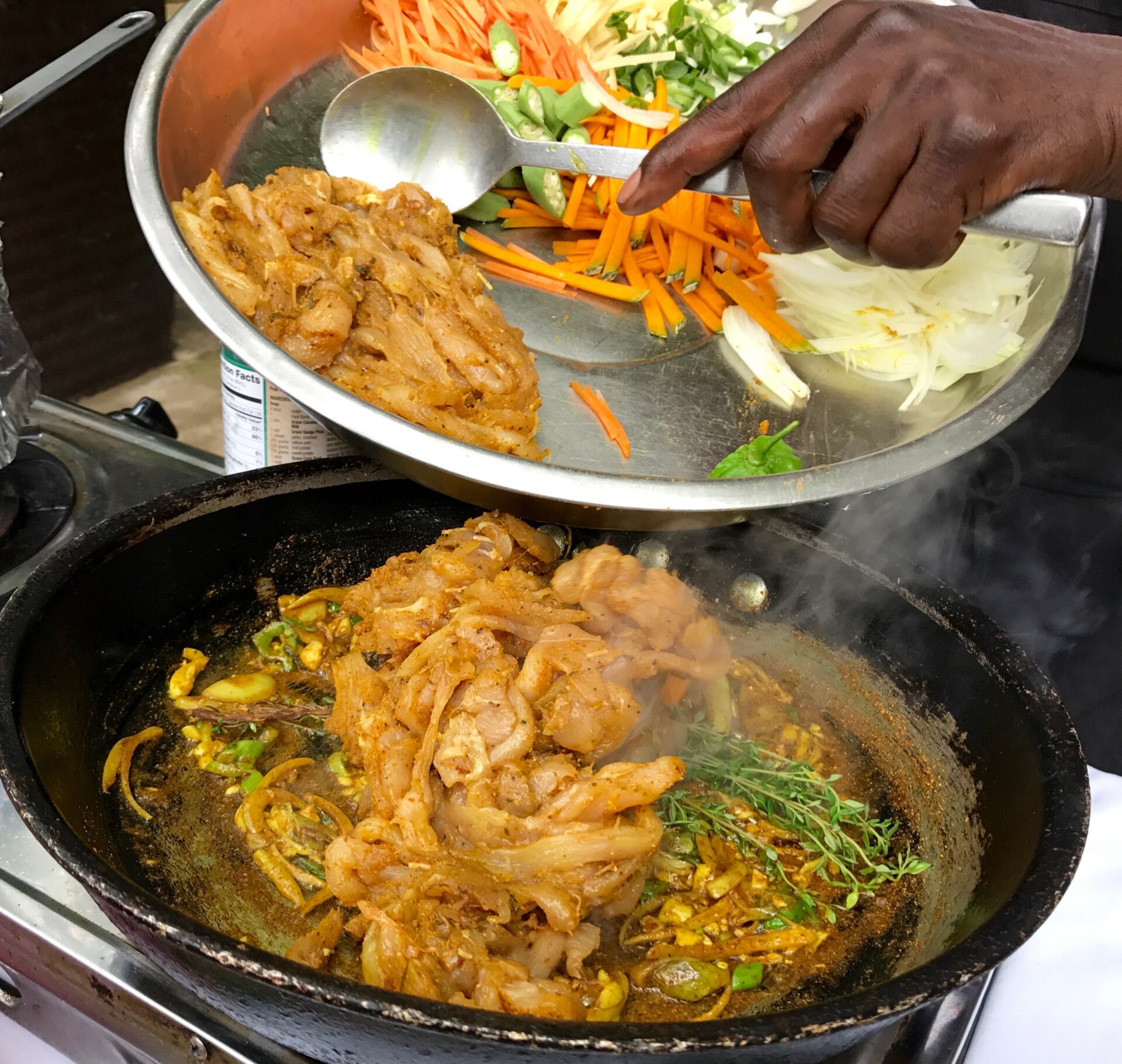 SUNSET AT THE PALMS, NEGRIL, JAMAICA and CHICKEN RUNDOWN Sweet Leisure