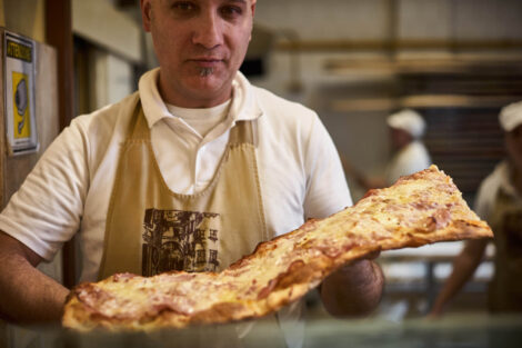 Pizza from Forno Campo de'Fiori