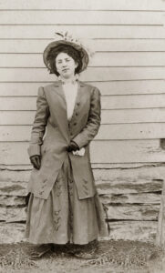 Maggie Steffen on her wedding day.