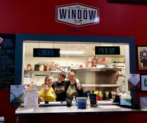 A look into The Window kitchen  at Third Wheel Brewing