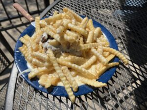 A hamburger pony served at D'Arcy's Pint