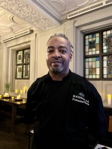 Chef Quincy Johnson in Robie's