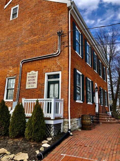 Exterior of the Tousey House Tavern