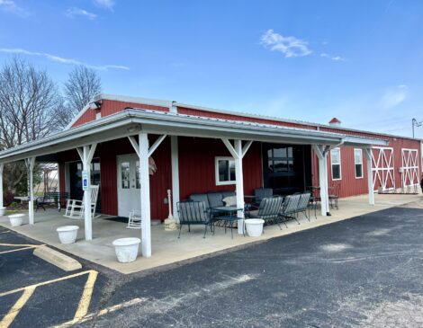 Front of the Taste of Country Restaurant 